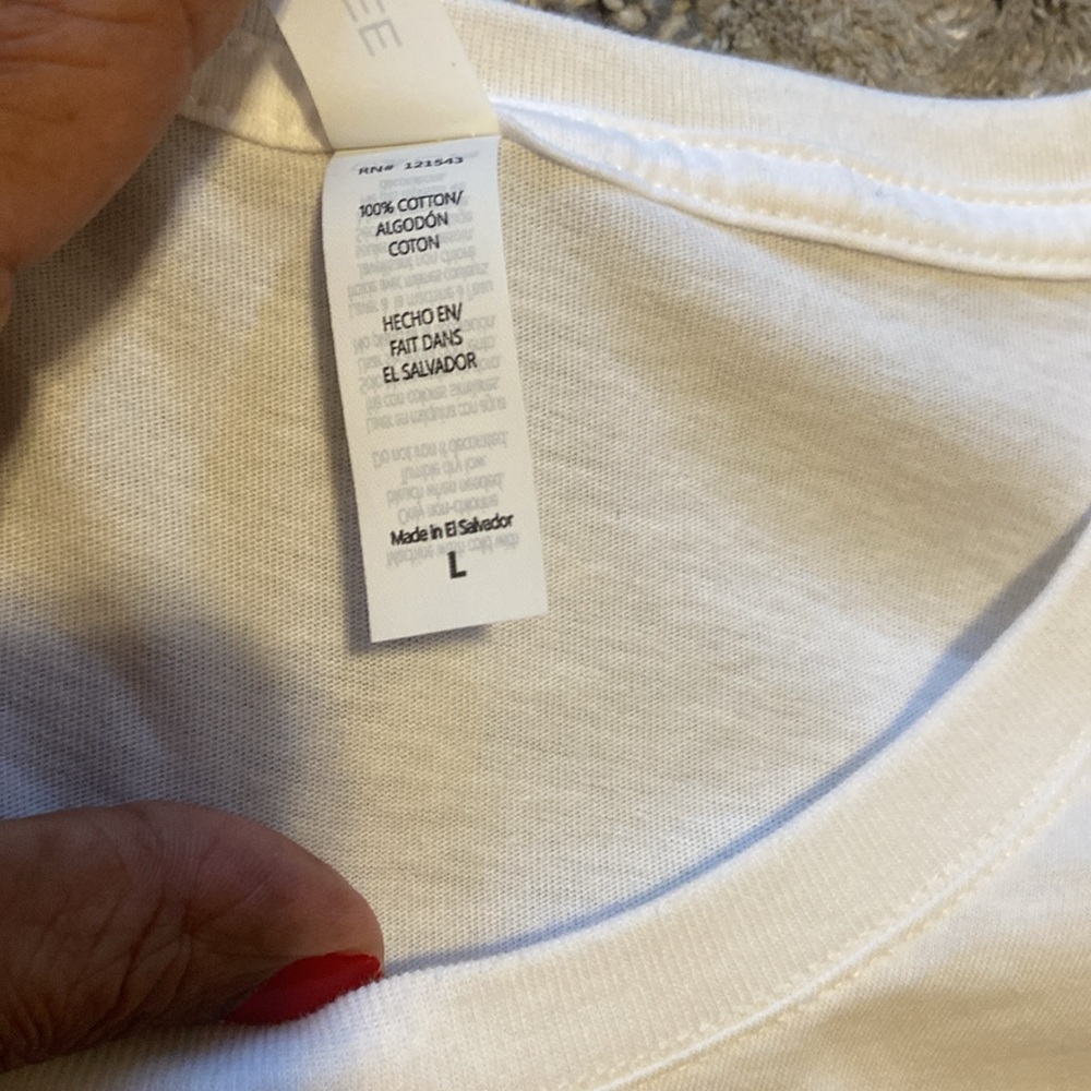 GOOD SWEAT LS CROP DESERT SAGE SIZE LARGE - Picture 5 of 7